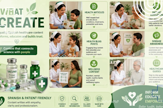 write spanish healthcare content patients can understand