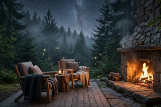 create 4k fireplace meditation video calming voice with sleeping relaxing music