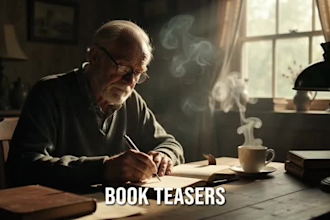 create cinematic book trailer cinematic ai book trailer book teaser book promo