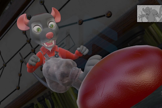 do 3d character animation for movies and cartoons in blender