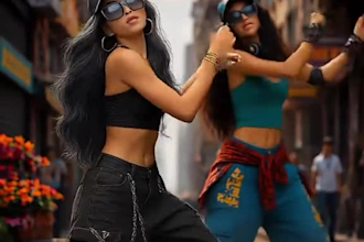 create viral realistic ai dance video chorography dance video for tiktok reels