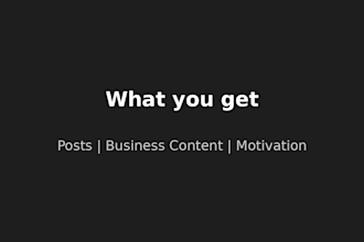 write engaging motivational and business content