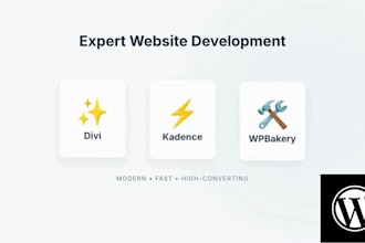 be your expert wordpress divi designer using divi 5 and divi builder