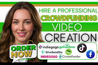 kickstarter fundraising gofundme indiegogo crowdfunding video