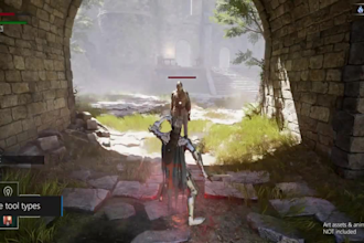 unreal engine game for open world game environment, survival gameplay prototype