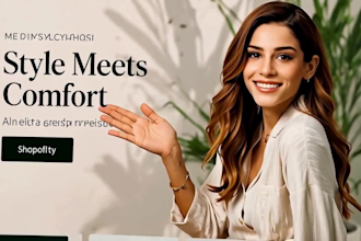 design and set up a professional shopify store for your busines
