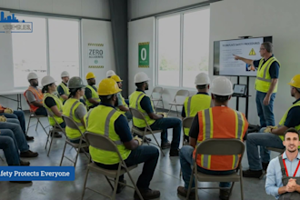 create workplace safety, training video, industrial training osha hse on heygen
