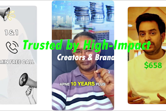 edit high retention instagram reels and youtube shorts for brand growth