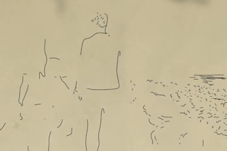do a trendy hand drawn lyric music video