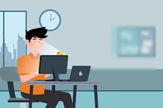 create german deutsch 2d animinated explainer elearning course video ai course