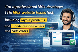 fix wix website issues, bug and troubleshooting