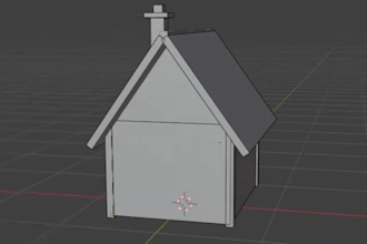 design optimized 3d low poly models and game assets for unity