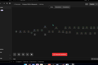 build custom ai market research workflows in n8n