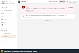 build a custom inventory management web app