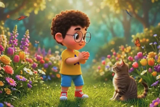 ai animated kids story video teens adults nursery rhymes and educational video