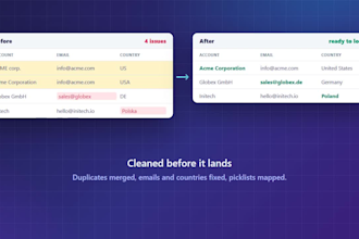 migrate data to salesforce as a senior salesforce developer from europe