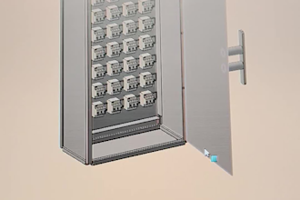 design solidworks sheet metal cabinets and panels