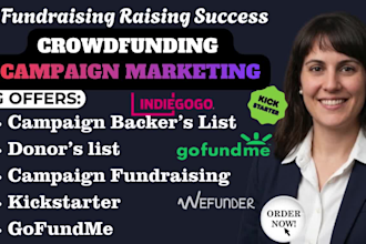 generate a targeted crowdfunding backers list for kickstarter and indiegogo