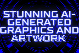 create stunning ai generated graphics, artwork and digital designs