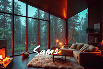 create relaxing rain ambience videos for sleep and meditation
