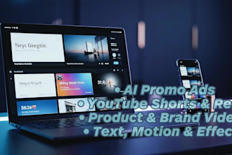 create an ai promo video for business and youtube