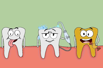 make 3d dental animation 3d medical video animation 2d healthcare animation