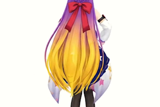 create and rig professional vroid vrm vtuber avatar for streaming and gaming