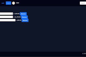 build a PHP ecommerce website with admin panel