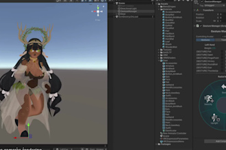 create custom 3d vtuber model for vseeface unity and vrchat