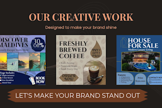 design professional social media posts for instagram and facebook