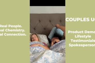 create mature couples ugc videos for your product or service