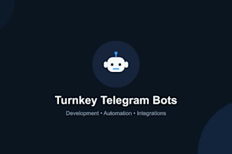 build a custom telegram bot in python using aiogram
