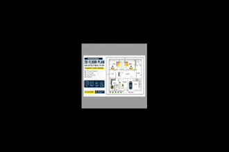 draw professional 2d autocad floor plans