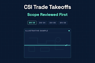 prepare construction quantity takeoffs cost estimates and bid proposals