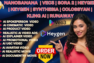 make ai spokeperson video on runaway veo3 kling ai sedence ai documentry movie