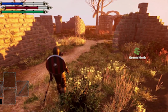 develop unreal engine game, unity game development, combat system