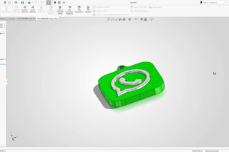 convert your 2d logo to 3d stl for 3d printing