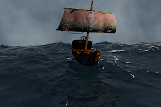 create cinematic 3d environment and animation in blender