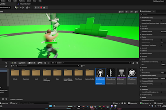 develop 2d 3d unreal engine game, unreal engine mobile game development
