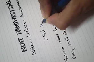 handwrite neat notes, letters and assignments