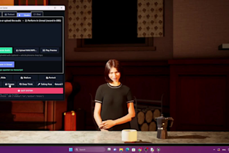 create a hyper realistic metahuman ai spokesperson with real time lip syn