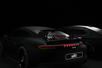 create cinematic 3d car animation for your song promo