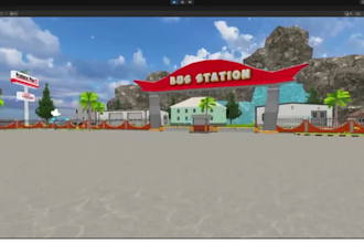 create retro lowpoly 3d environment in ps1 ps2 n64 y2k style