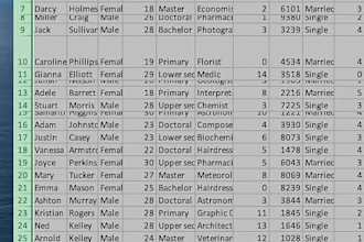data cleaning and data formatting