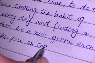 turn printed text into beautiful handwritten pages