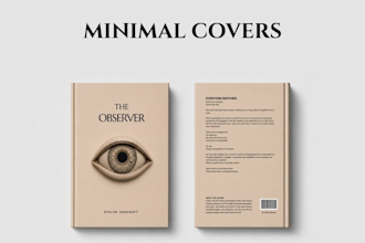 design psychological thriller novel covers