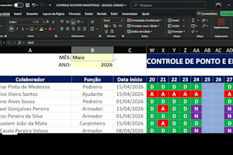 build a professional employee attendance tracker in excel