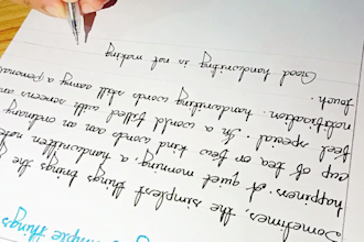 do neat and beautiful handwriting
