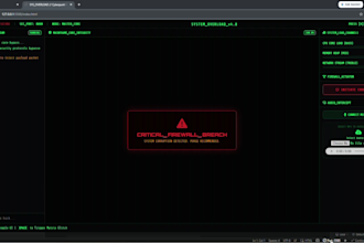create a premium interactive particle animation landing page