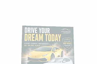 design a professional flyer, and social media graphics